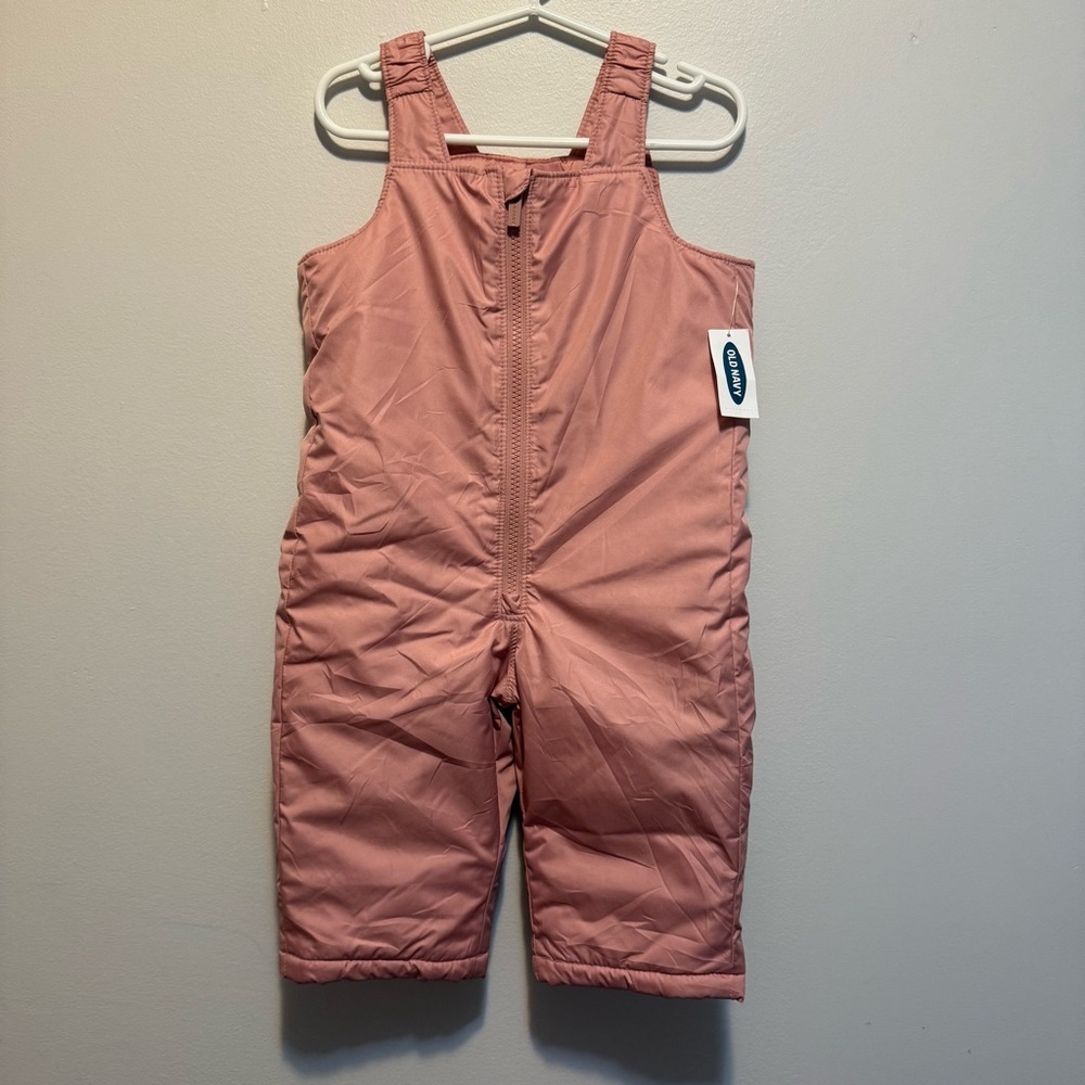 Old Navy Kids Pink Overalls Snow‎ Suit